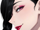 mei-mei-mei-jujutsu-kaisen-jjk-cheveux-blanc-yeux-violet-tresse-ade-adelaide-vizard-bloop-noir