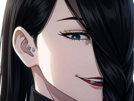 mei-mei-mei-jujutsu-kaisen-jjk-cheveux-blanc-yeux-violet-tresse-ade-adelaide-vizard-bloop-noir