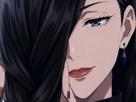 mei-mei-mei-jujutsu-kaisen-jjk-cheveux-blanc-yeux-violet-tresse-ade-adelaide-vizard-bloop-noir