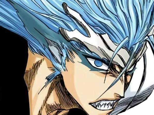 grimmjow jaegerjaquez bleach cheveux bleu yeux arrancar masque grimm jager fic bloop resurrection