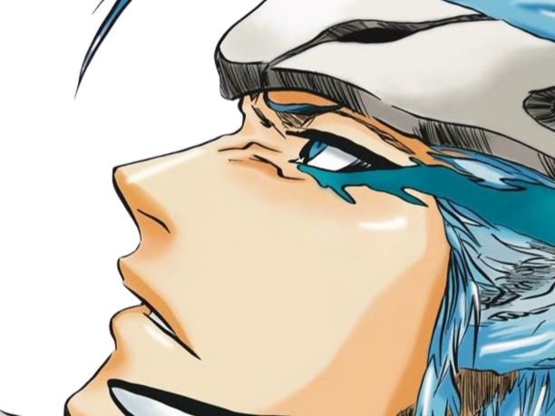 grimmjow jaegerjaquez bleach cheveux bleu yeux arrancar masque grimm jager fic bloop resurrection