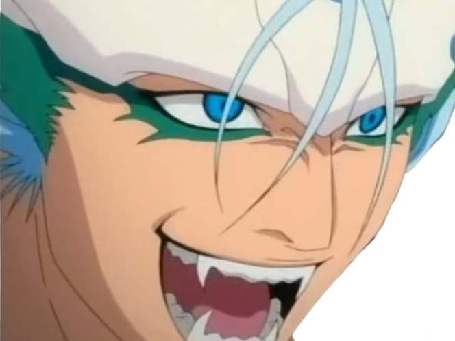 grimmjow jaegerjaquez bleach cheveux bleu yeux arrancar masque grimm jager fic bloop resurrection
