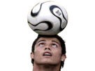 cristiano-ronaldo-cr7-ballon-balle-teamgeist-2006-tete-jongle-jonglage