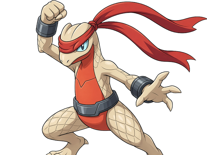 delta massko grovyle juptile pokemon pkm insurgence fangame fic __vlt__ kalos-du-sud cokar type normal combat