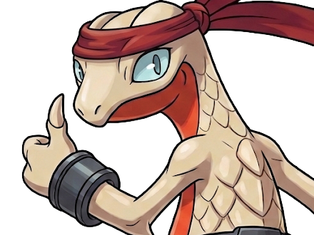 delta massko grovyle juptile pokemon pkm insurgence fangame fic __vlt__ kalos-du-sud cokar type normal combat