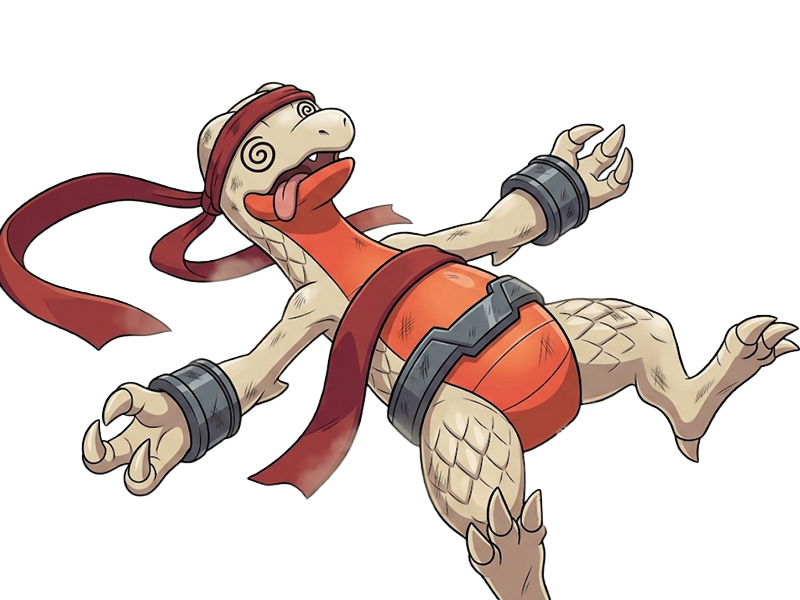 delta massko grovyle juptile pokemon pkm insurgence fangame fic __vlt__ kalos-du-sud cokar type normal combat
