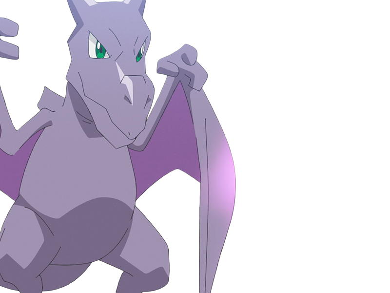 ptera aerodactyl pokemon pkm jeu anime type roche vol 1g kanto fossile
