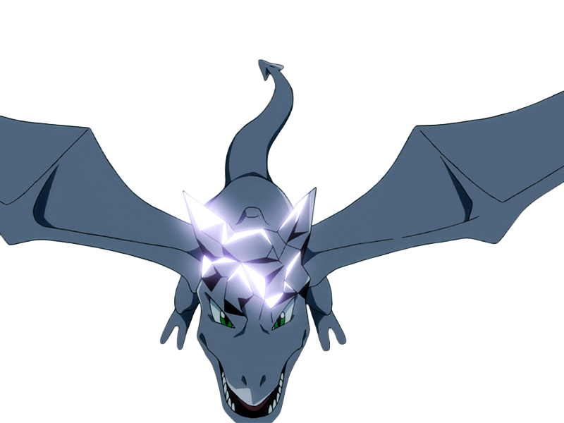 ptera aerodactyl pokemon pkm jeu anime type roche vol 1g kanto fossile