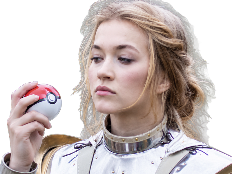 kayle femme jolie chevalier armure cheveuxblonds yeuxmarrons vingtenaire vingtaine cosplay fic vlt kalos-sud sasha heller