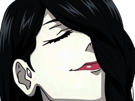 mei mei mei jujutsu kaisen jjk cheveux blanc yeux violet tresse ade adelaide vizard bloop noir