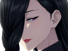 mei mei mei jujutsu kaisen jjk cheveux blanc yeux violet tresse ade adelaide vizard bloop noir