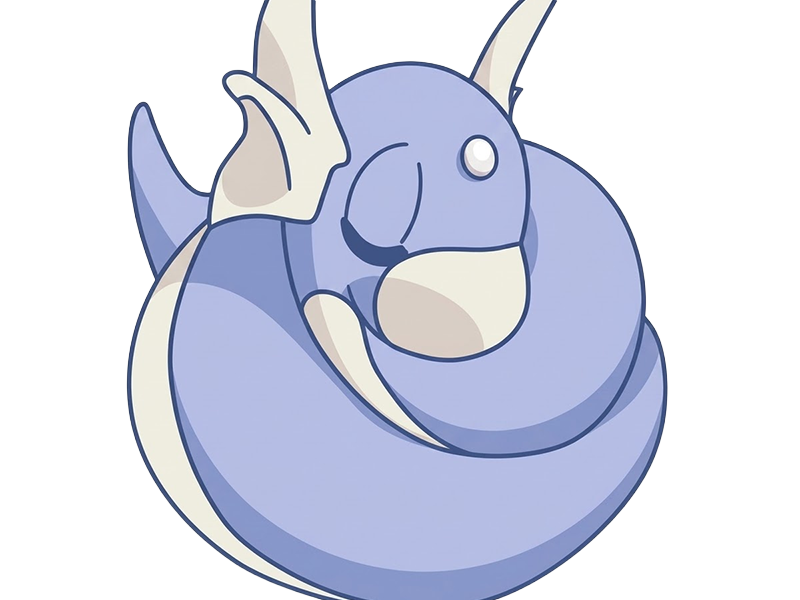 minidraco dratini miniryu pokemon pkm jeu anime type dragon 1g kanto