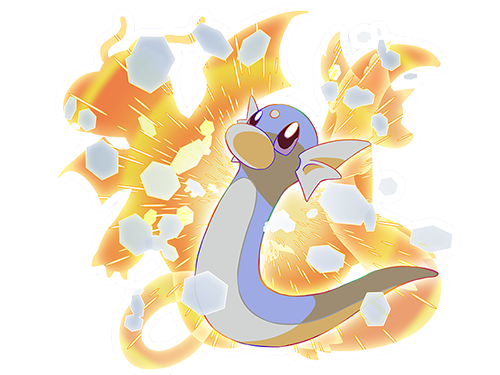 minidraco dratini miniryu pokemon pkm jeu anime type dragon 1g kanto