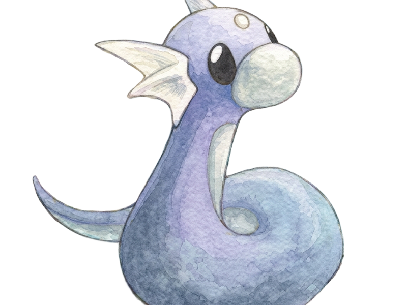 minidraco dratini miniryu pokemon pkm jeu anime type dragon 1g kanto