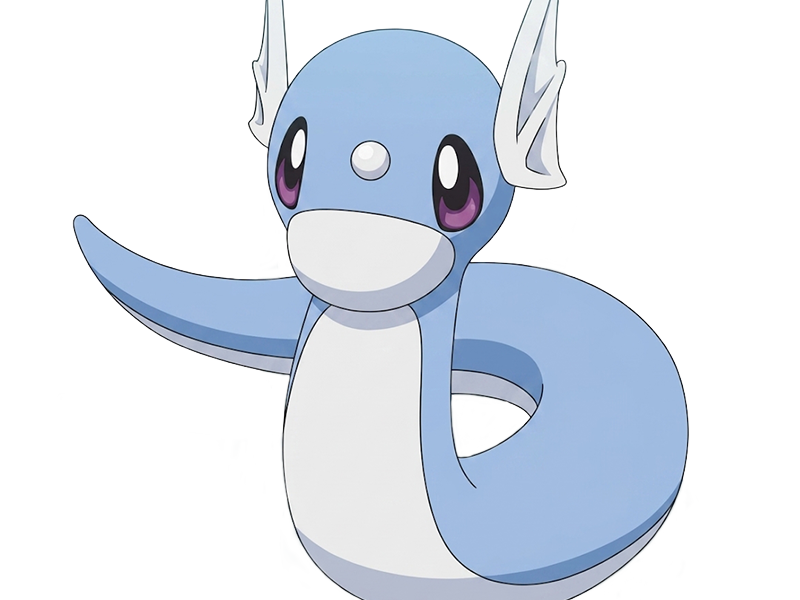 minidraco dratini miniryu pokemon pkm jeu anime type dragon 1g kanto