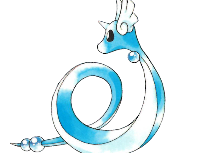draco dragonair hakuryu pokemon pkm jeu anime type dragon 1g kanto