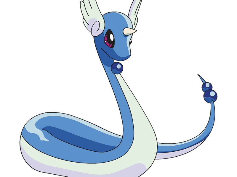 draco dragonair hakuryu pokemon pkm jeu anime type dragon 1g kanto