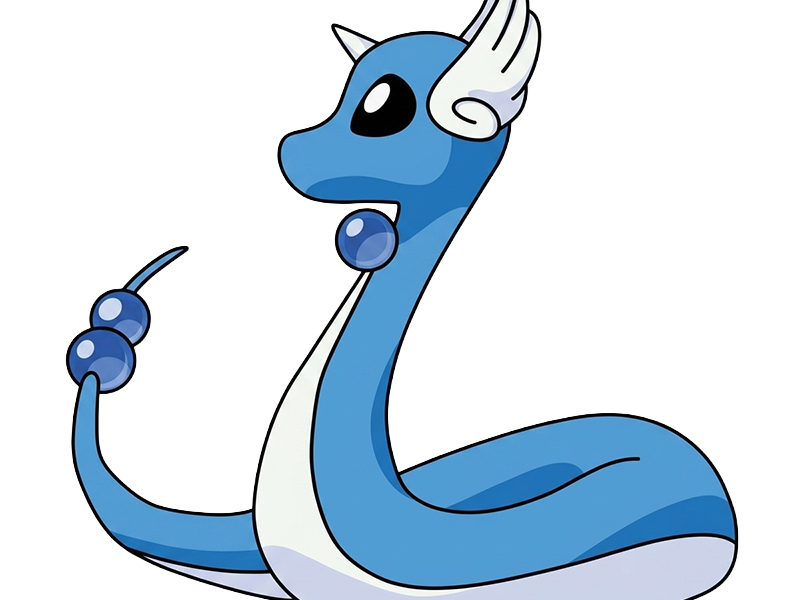 draco dragonair hakuryu pokemon pkm jeu anime type dragon 1g kanto