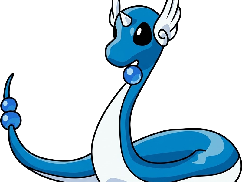 draco dragonair hakuryu pokemon pkm jeu anime type dragon 1g kanto