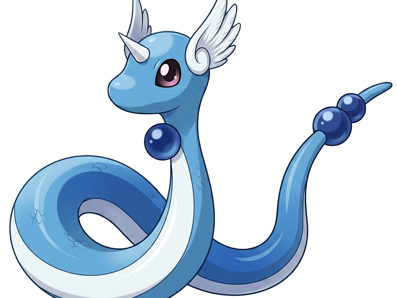 draco dragonair hakuryu pokemon pkm jeu anime type dragon 1g kanto