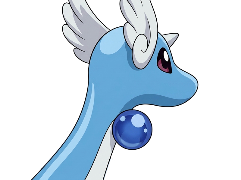 draco dragonair hakuryu pokemon pkm jeu anime type dragon 1g kanto