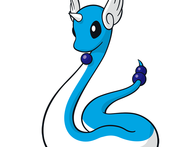 draco dragonair hakuryu pokemon pkm jeu anime type dragon 1g kanto