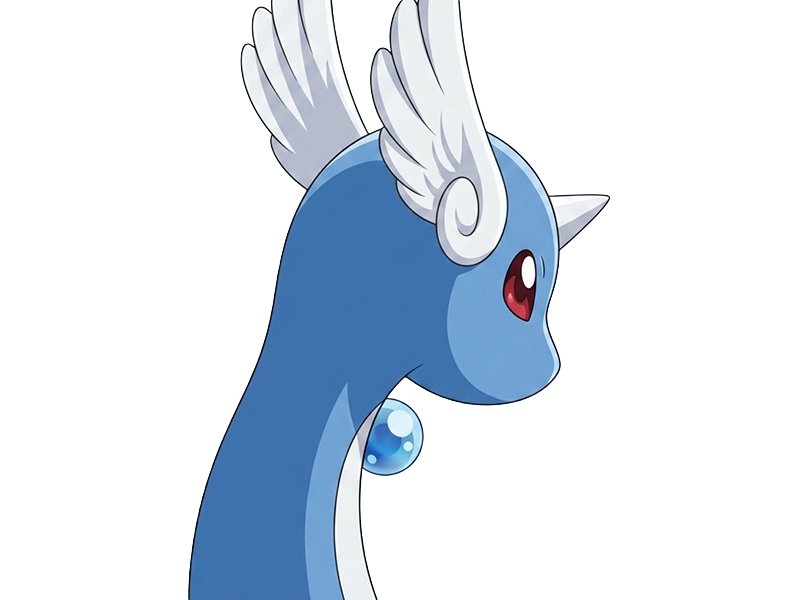 draco dragonair hakuryu pokemon pkm jeu anime type dragon 1g kanto