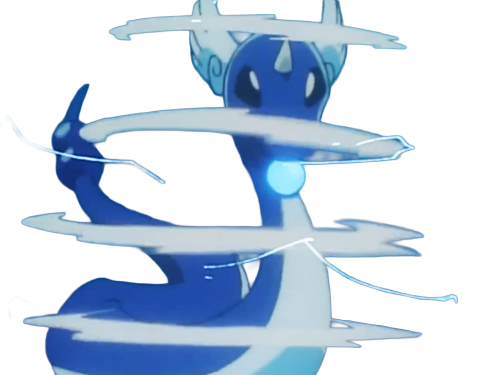 draco dragonair hakuryu pokemon pkm jeu anime type dragon 1g kanto
