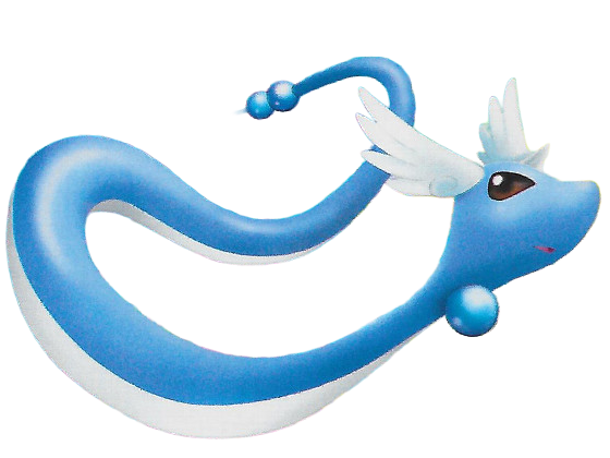 draco dragonair hakuryu pokemon pkm jeu anime type dragon 1g kanto