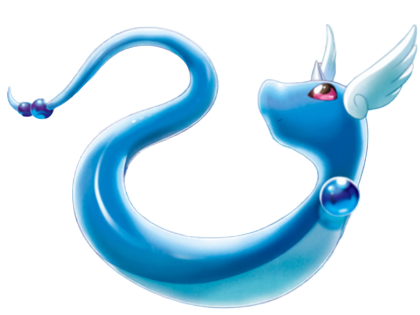 draco dragonair hakuryu pokemon pkm jeu anime type dragon 1g kanto