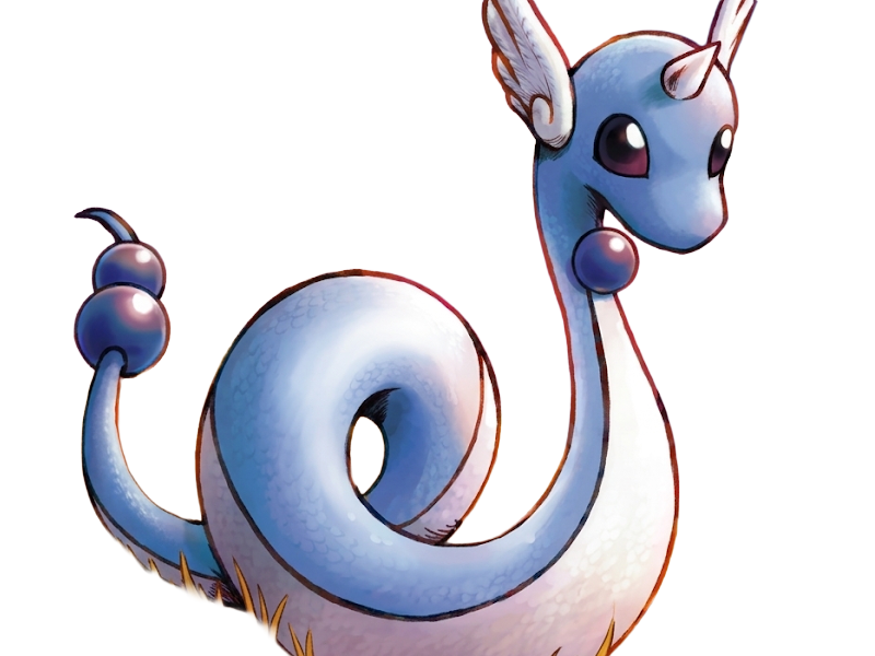 draco dragonair hakuryu pokemon pkm jeu anime type dragon 1g kanto