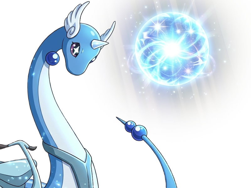 draco dragonair hakuryu pokemon pkm jeu anime type dragon 1g kanto