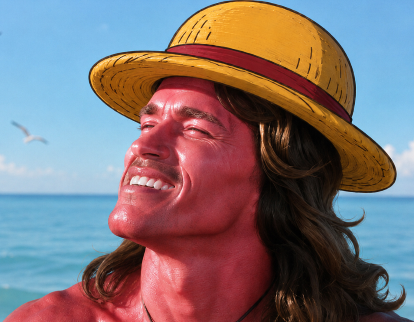 gear second 2 conan le barbare one piece luffy coup de soleil