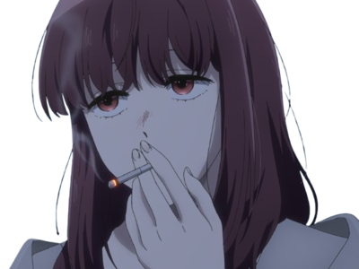 smoking behind kj kikoojap tayama yamada anime fume fumer smoke cigarette tabac clope nuit