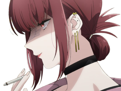 smoking behind kj kikoojap tayama yamada anime colere angry fachee regard stare glare fume cigarette