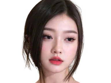chinoise asiatique belle pensive