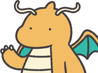 dracolosse dragonite kairyu pokemon pkm jeu anime type dragon vol 1g kanto