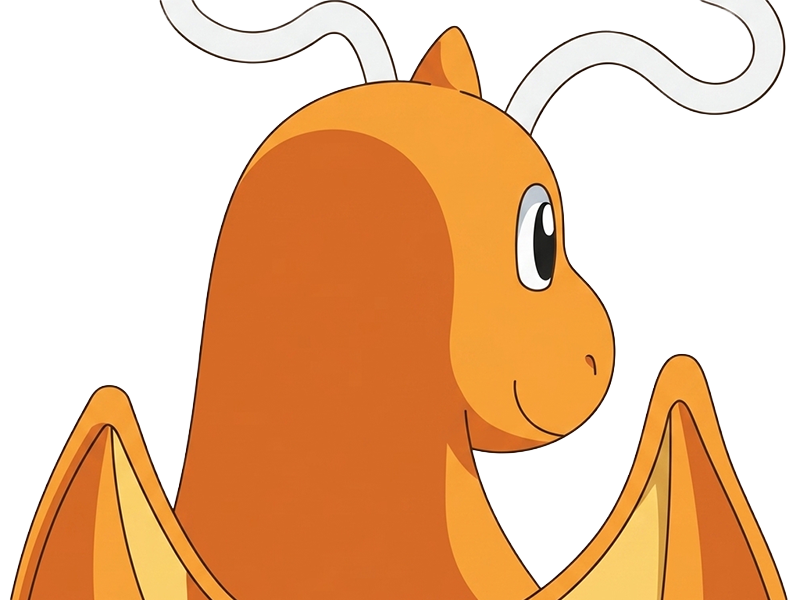 dracolosse dragonite kairyu pokemon pkm jeu anime type dragon vol 1g kanto