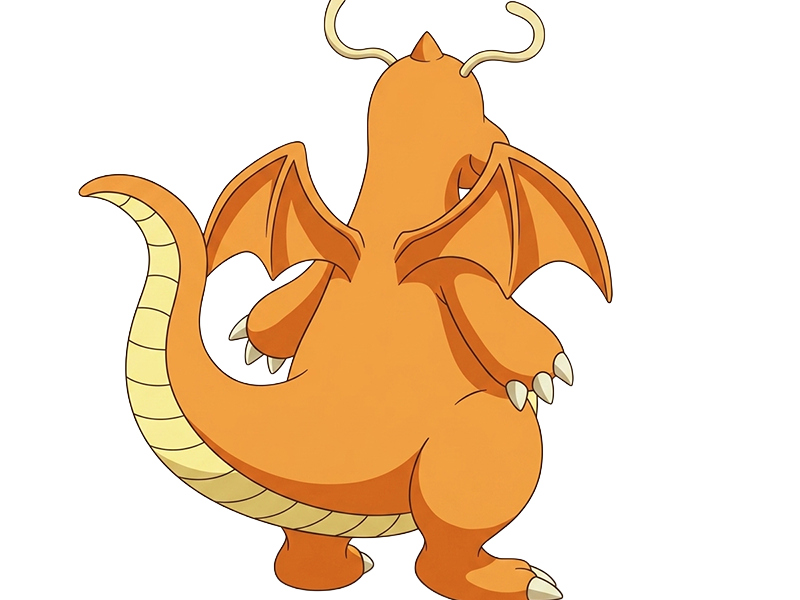 dracolosse dragonite kairyu pokemon pkm jeu anime type dragon vol 1g kanto