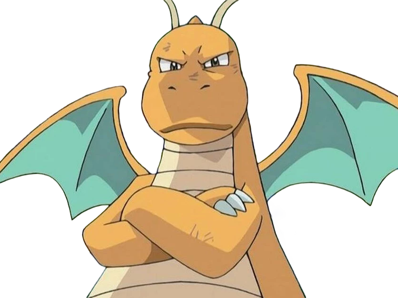 dracolosse dragonite kairyu pokemon pkm jeu anime type dragon vol 1g kanto