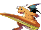 dracolosse dragonite kairyu pokemon pkm jeu anime type dragon vol 1g kanto