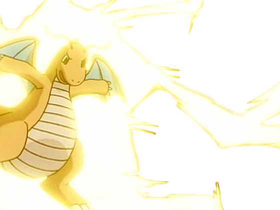 Sticker dracolosse dragonite kairyu pokemon pkm jeu anime type dragon vol 1g kanto par Dark-63