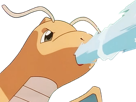 dracolosse dragonite kairyu pokemon pkm jeu anime type dragon vol 1g kanto