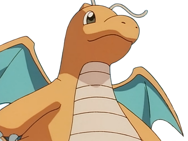 Sticker dracolosse dragonite kairyu pokemon pkm jeu anime type dragon vol 1g kanto par Dark-63