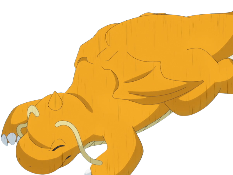 Sticker dracolosse dragonite kairyu pokemon pkm jeu anime type dragon vol 1g kanto par Dark-63