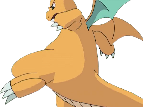 Sticker dracolosse dragonite kairyu pokemon pkm jeu anime type dragon vol 1g kanto par Dark-63