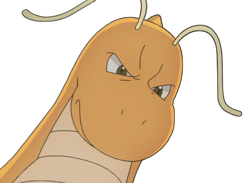 Sticker dracolosse dragonite kairyu pokemon pkm jeu anime type dragon vol 1g kanto par Dark-63