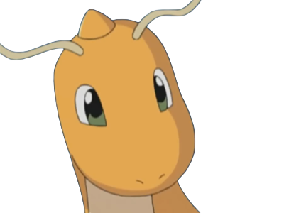 Sticker dracolosse dragonite kairyu pokemon pkm jeu anime type dragon vol 1g kanto par Dark-63