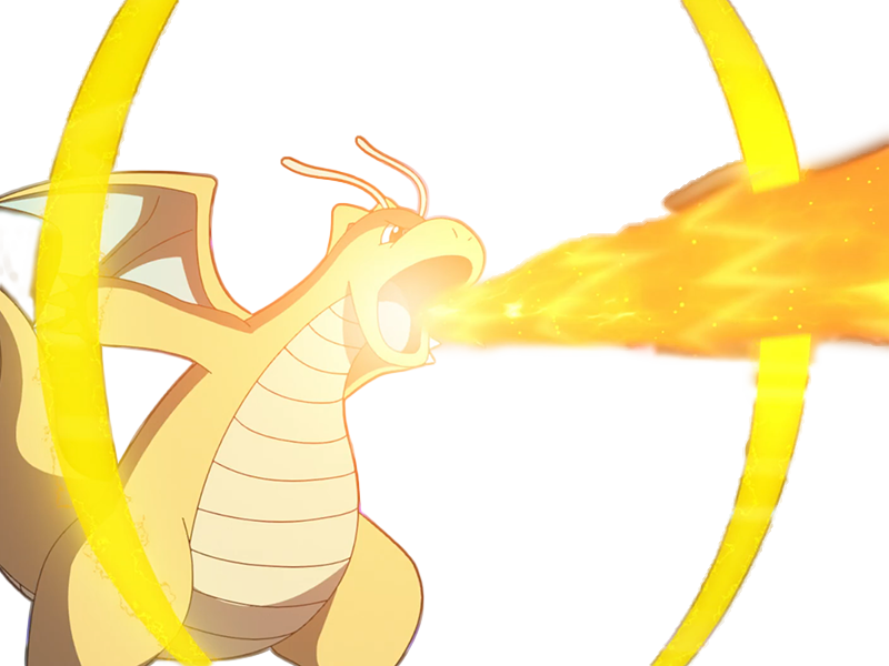 Sticker dracolosse dragonite kairyu pokemon pkm jeu anime type dragon vol 1g kanto par Dark-63