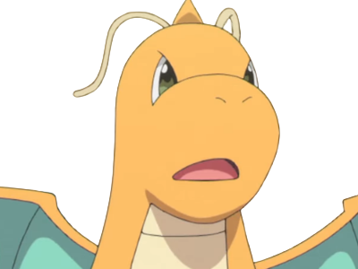 Sticker dracolosse dragonite kairyu pokemon pkm jeu anime type dragon vol 1g kanto par Dark-63